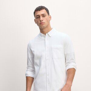 Everlane Men's Startup Shirt in White, Size Large